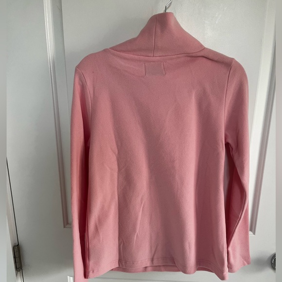 Dudley Stephen’s Greenpoint Turtleneck in Terry Fleece (pink) - Picture 4 of 6